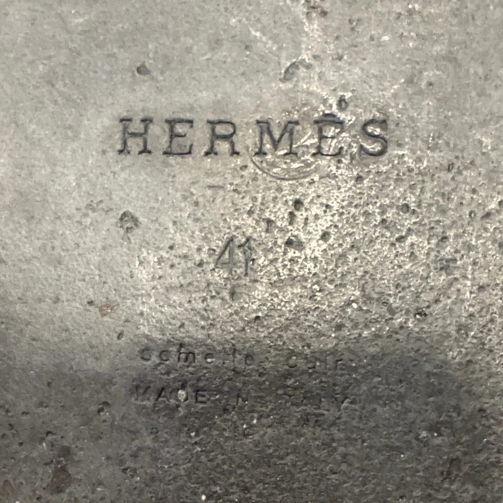 Hermes Black Slide Sandals - Picture 5 of 7